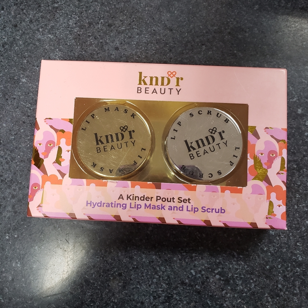 KNDR BEAUTY Lip Mask & Scrub Set